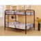 Homeroots Bristol Full and amp; Full Bunk Bed Dark Brown 285313 - alternate 1